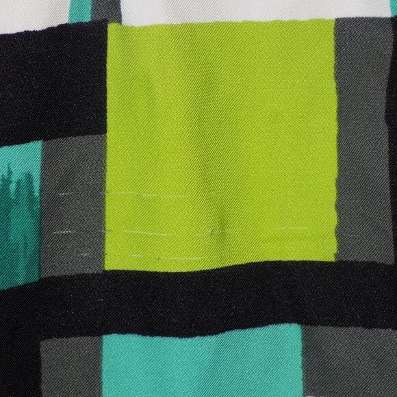 ALYX Geometric Design Formal Event Dinner Cocktail Evening Dress Size 12 - Picture 4 of 4